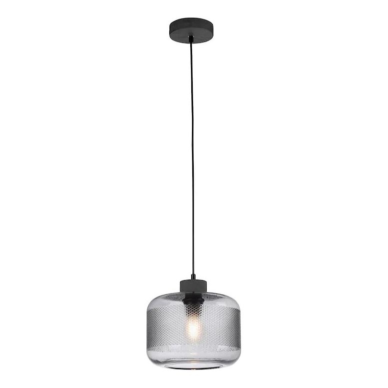 Paul Neuhaus 2005-25 - Lestenec na vrvici BOLETUS 1xE27/10W/230V pr. 23,5 cm siva