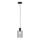 Paul Neuhaus 2006-25 - Lestenec na vrvici BOLETUS 1xE27/10W/230V pr. 14 cm siva