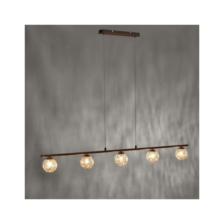 Paul Neuhaus 2040-48 - Lestenec na vrvici GRETA 5xG9/40W/230V