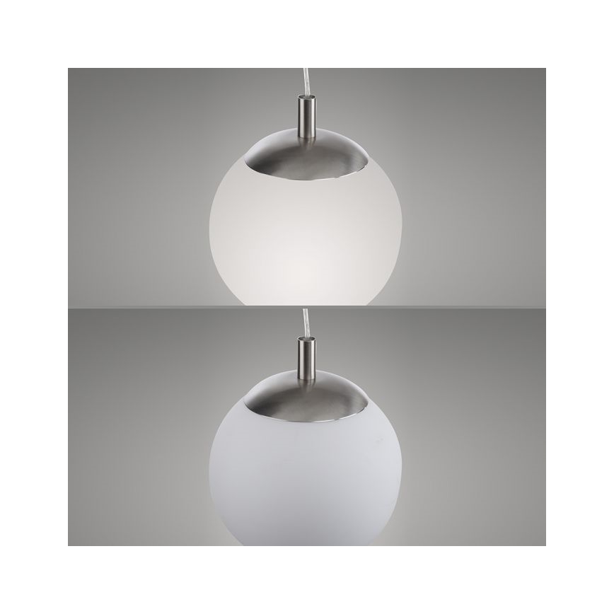 Paul Neuhaus 2072-55 - Lestenec na vrvici BOLO 1xE27/60W/230V pr. 20 cm