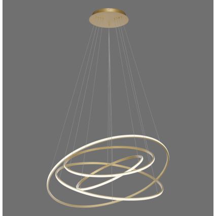 Paul Neuhaus 2124-60 - LED Zatemnitveni lestenec na vrvici TESSARA LED/97W/230V 2700-5000K + Daljinski upravljalnik