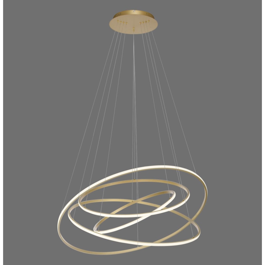 Paul Neuhaus 2124-60 - LED Zatemnitveni lestenec na vrvici TESSARA LED/97W/230V 2700-5000K + Daljinski upravljalnik