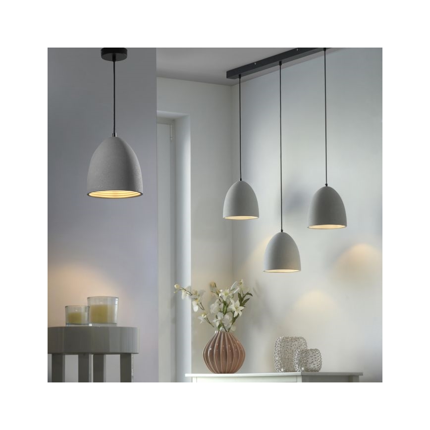 Paul Neuhaus 2231-22 - Lestenec na vrvici ETON 1xE27/40W/230V beton
