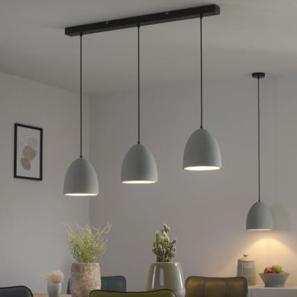 Paul Neuhaus 2231-22 - Lestenec na vrvici ETON 1xE27/40W/230V beton