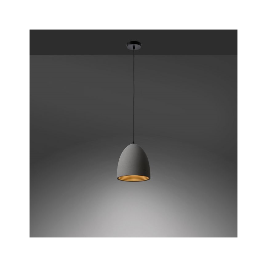 Paul Neuhaus 2231-22 - Lestenec na vrvici ETON 1xE27/40W/230V beton