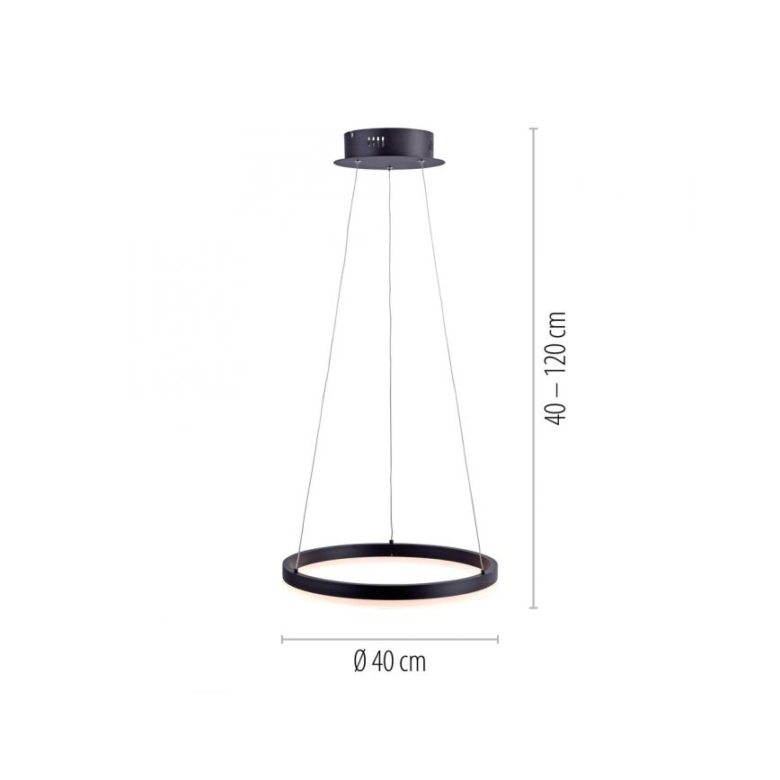 Paul Neuhaus 2381-13 - LED Zatemnitveni lestenec na vrvici TITUS LED/28W/230V