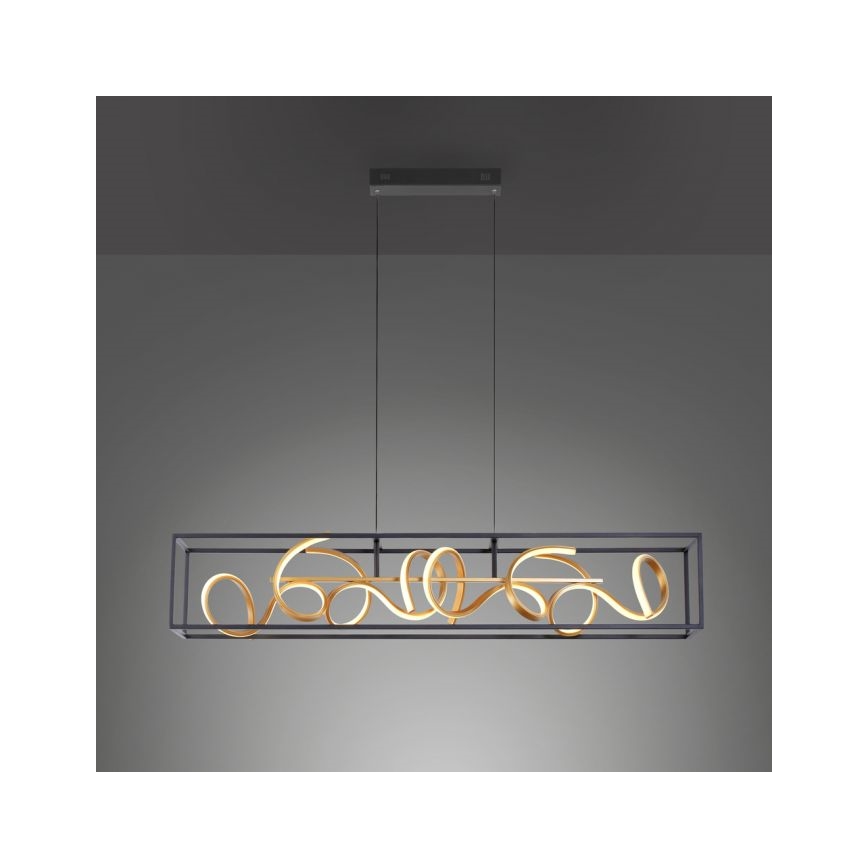 Paul Neuhaus 2416-18 - LED Zatemnitveni lestenec na vrvici SELINA 4xLED/10,2W/230V