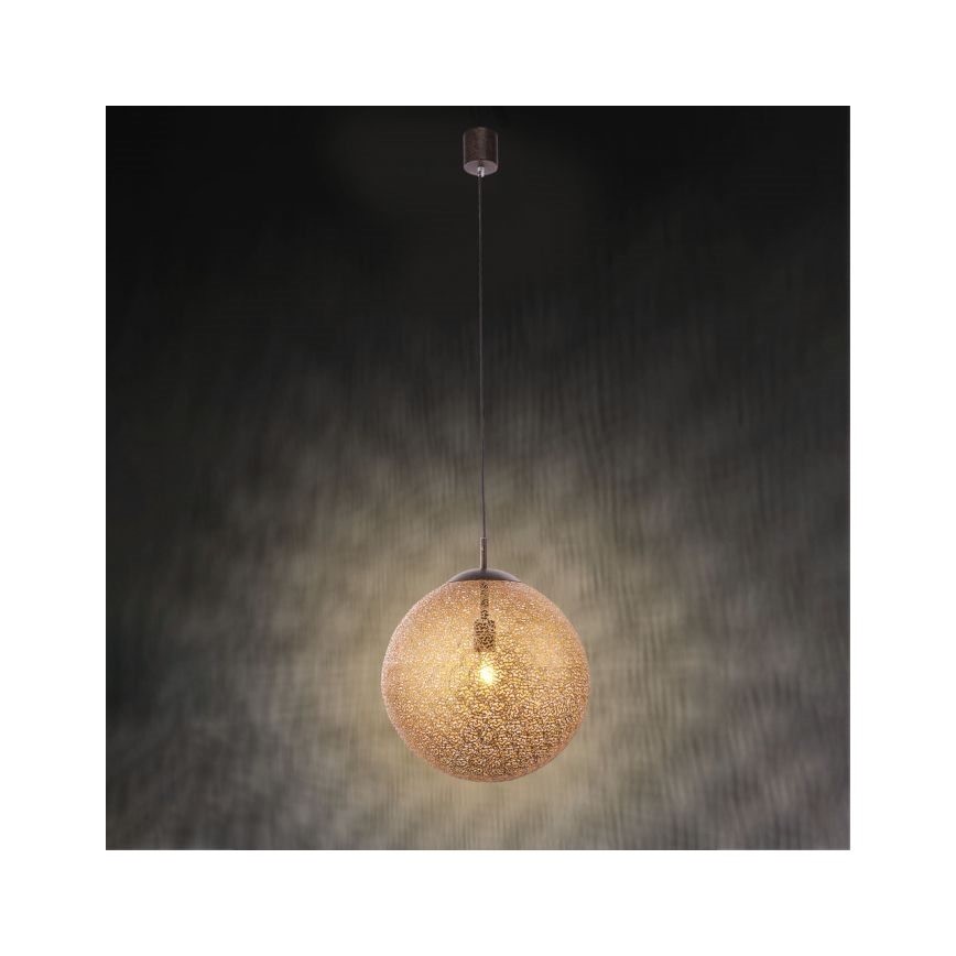 Paul Neuhaus 2421-48 - Lestenec na vrvici GRETA 1xE27/60W/230V pr. 40 cm