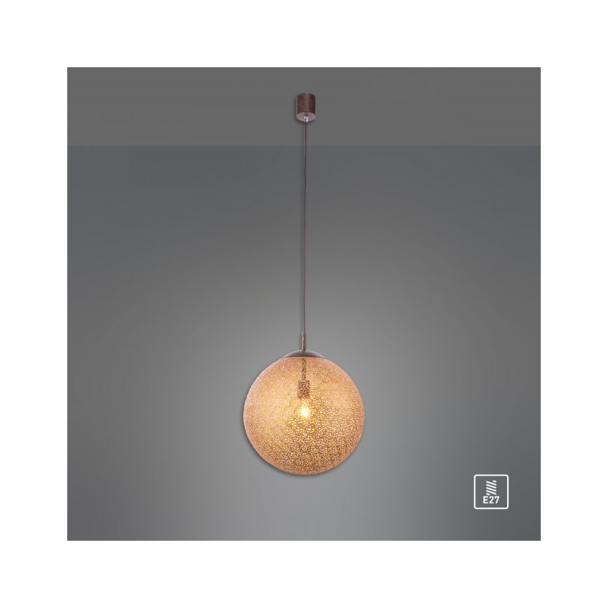 Paul Neuhaus 2421-48 - Lestenec na vrvici GRETA 1xE27/60W/230V pr. 40 cm