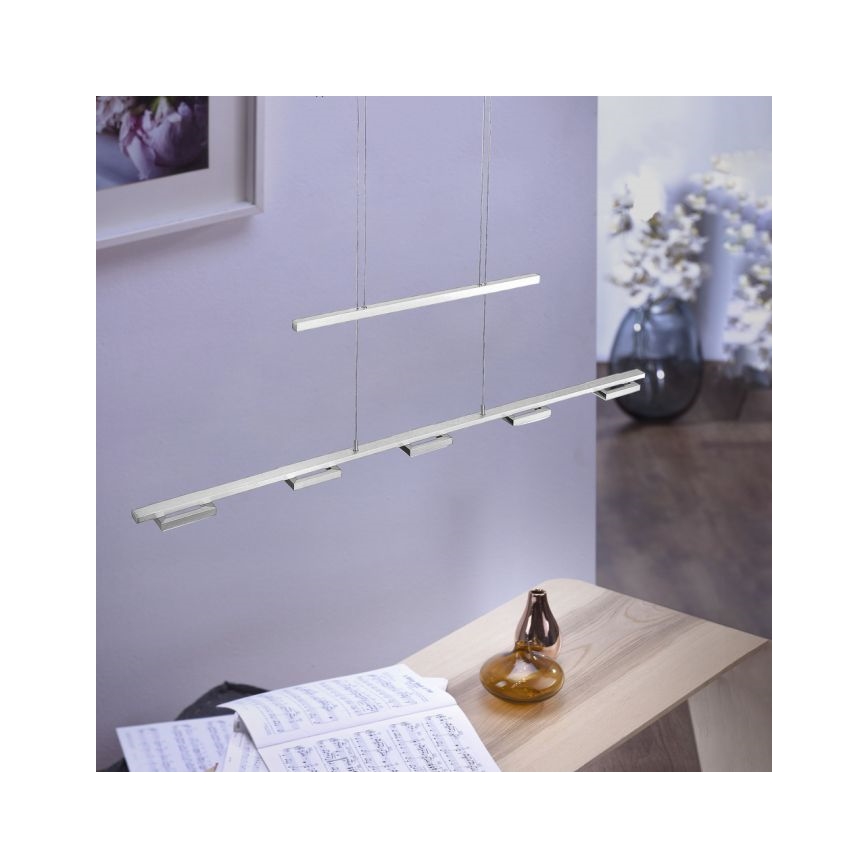 Paul Neuhaus 2446-55 - LED Zatemnitveni lestenec na vrvici INIGO 5xLED/4W/230V