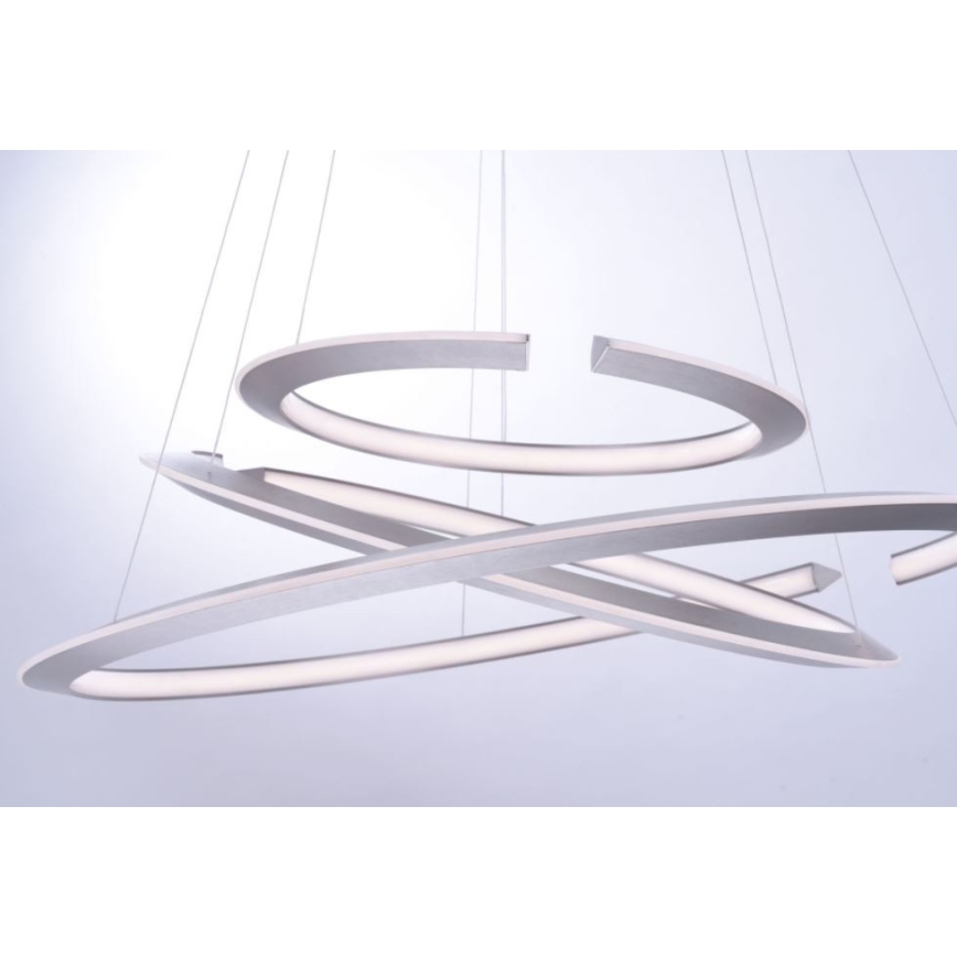 Paul Neuhaus 2493-55 - LED Zatemnitveni lestenec na vrvici ALESSA 3xLED/38W/230V + Daljinski upravljalnik