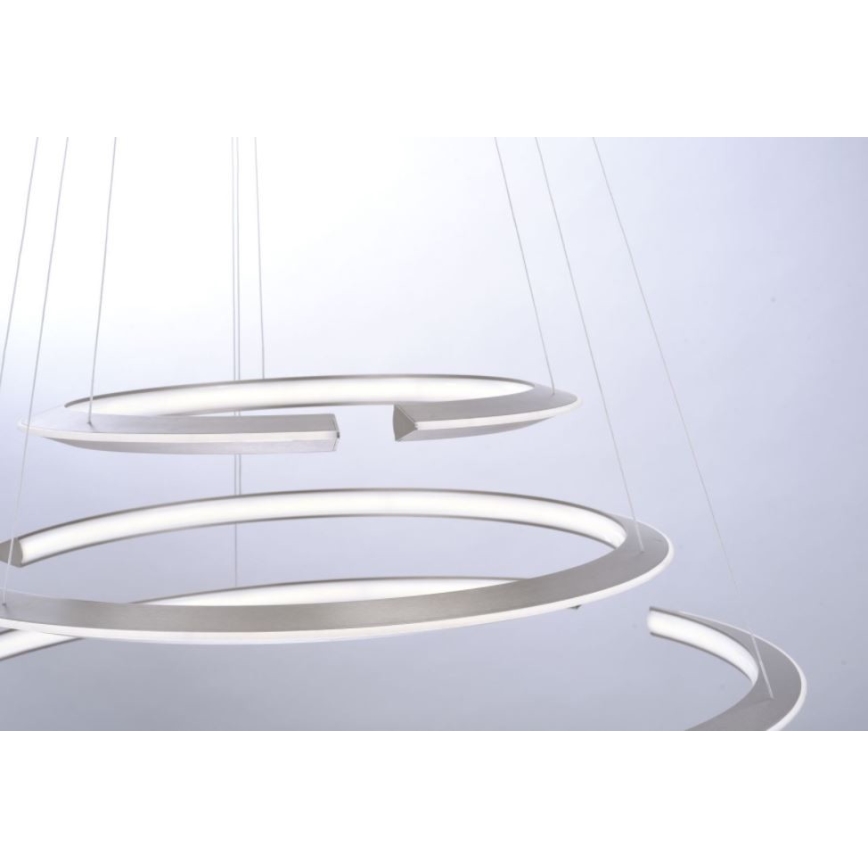 Paul Neuhaus 2493-55 - LED Zatemnitveni lestenec na vrvici ALESSA 3xLED/38W/230V + Daljinski upravljalnik