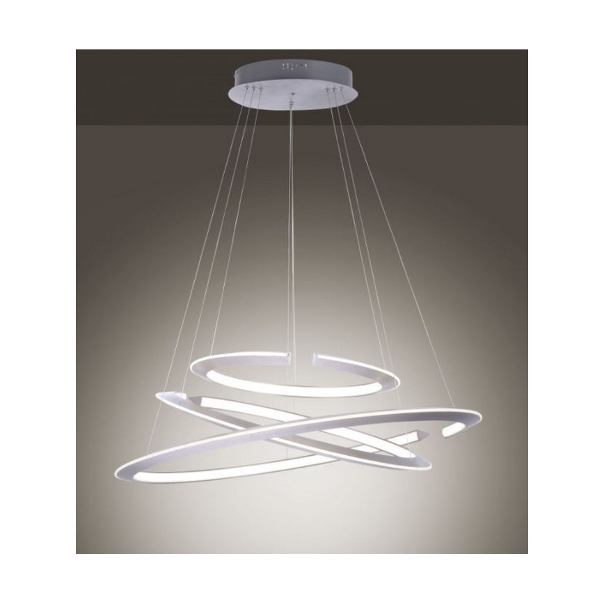 Paul Neuhaus 2493-55 - LED Zatemnitveni lestenec na vrvici ALESSA 3xLED/38W/230V + Daljinski upravljalnik