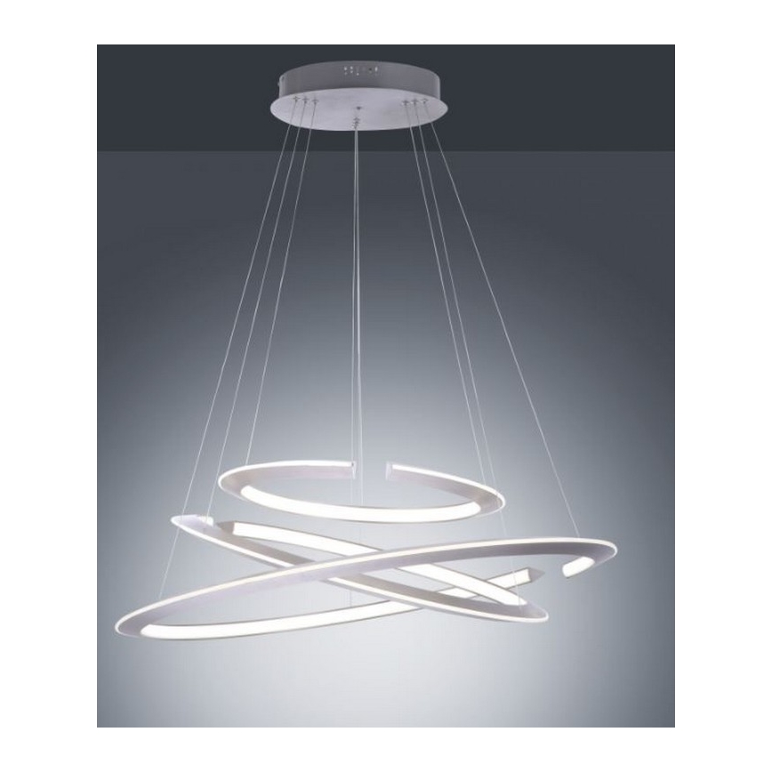 Paul Neuhaus 2493-55 - LED Zatemnitveni lestenec na vrvici ALESSA 3xLED/38W/230V + Daljinski upravljalnik