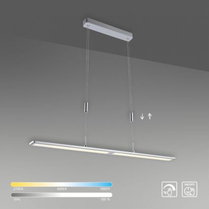 Paul Neuhaus 2565-95 - LED Zatemnitveni lestenec na vrvici s senzorjem NIKA LED/35W/230V