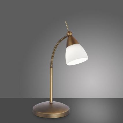 Paul Neuhaus 4001-11 - LED Zatemnitvena namizna svetilka na dotik PINO 1xG9/3W/230V baker