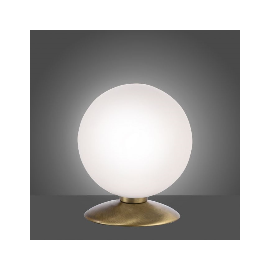 Paul Neuhaus 4013-11 - LED Zatemnitvena namizna svetilka na dotik BUBBA 1xG9/3W/230V medenina