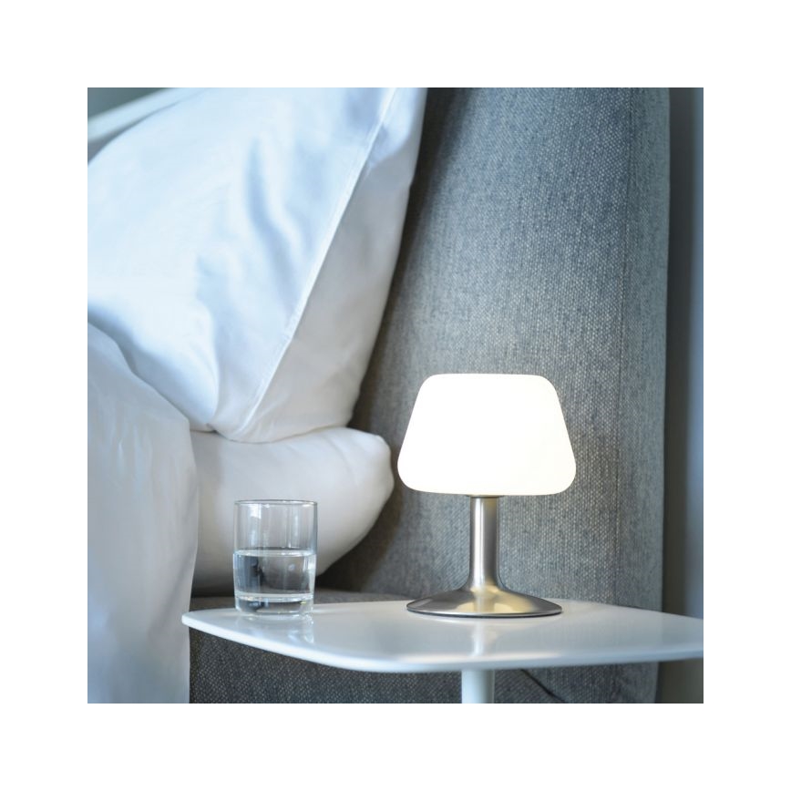 Paul Neuhaus 4078-55 - LED Zatemnitvena namizna svetilka na dotik TILL 1xG9/3W/230V mat krom