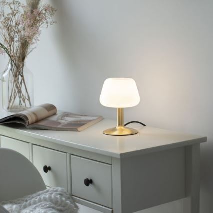 Paul Neuhaus 4078-60 - LED Zatemnitvena namizna svetilka na dotik TILL 1xG9/3W/230V medenina