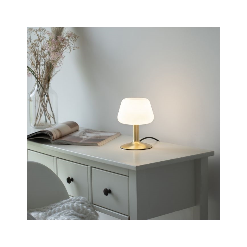 Paul Neuhaus 4078-60 - LED Zatemnitvena namizna svetilka na dotik TILL 1xG9/3W/230V medenina