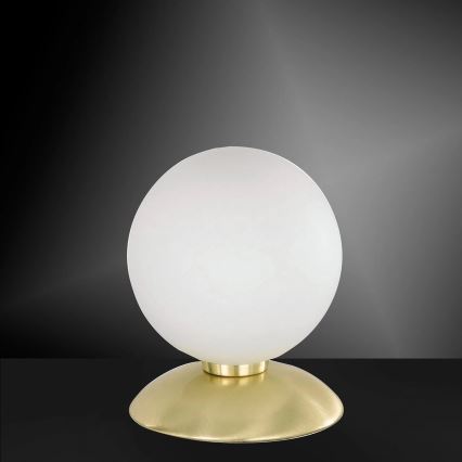 Paul Neuhaus 4437-60 - Zatemnljiva namizna svetilka na dotik BUBBA 1xG9/28W/230V zlata