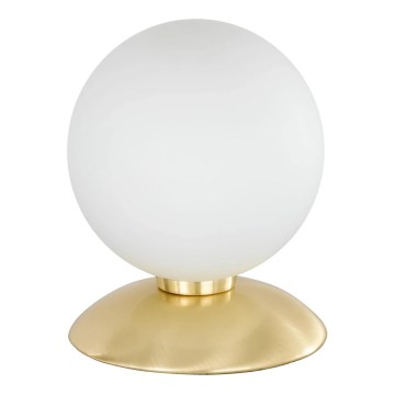 Paul Neuhaus 4437-60 - Zatemnljiva namizna svetilka na dotik BUBBA 1xG9/28W/230V zlata