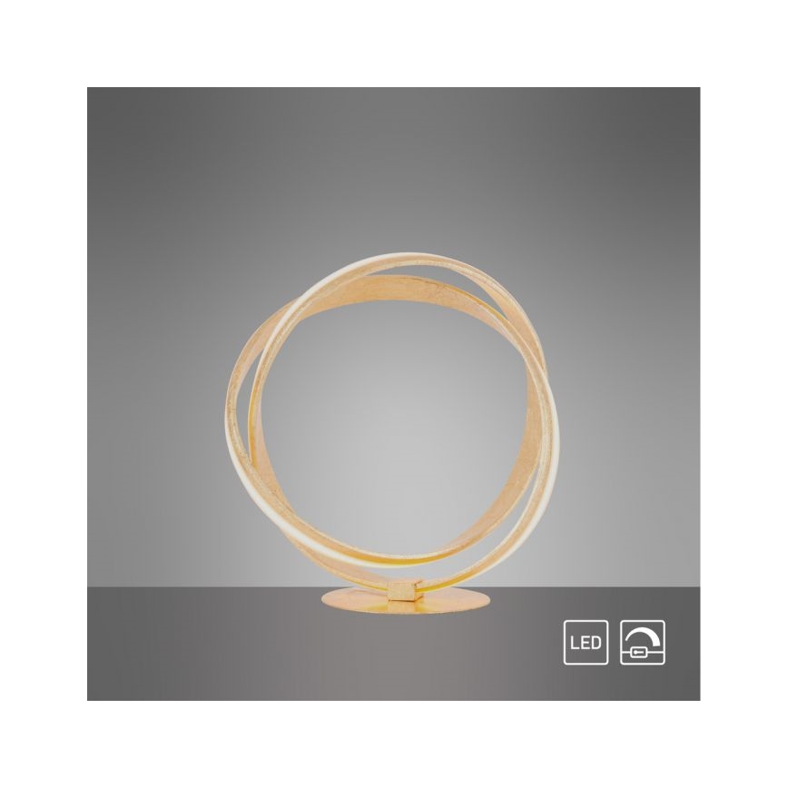 Paul Neuhaus 4531-12 - LED Zatemnitvena namizna svetilka MELINDA LED/18W/230V zlata