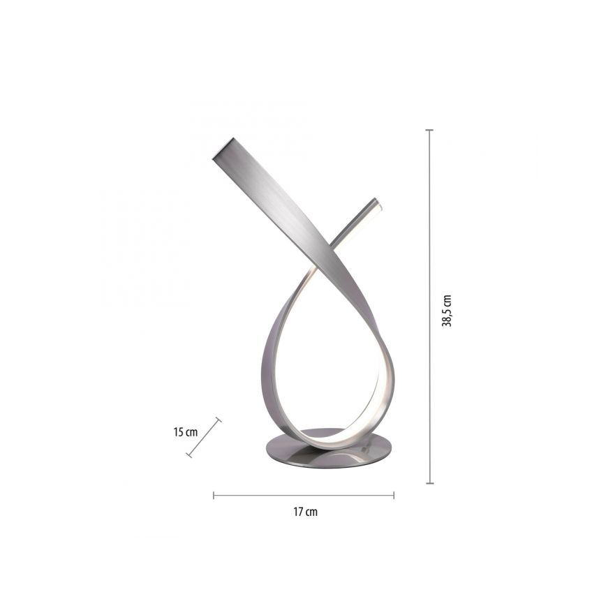 Paul Neuhaus 4720-55 - LED Zatemnitvena namizna svetilka LINDA LED/11,4W/230V mat krom
