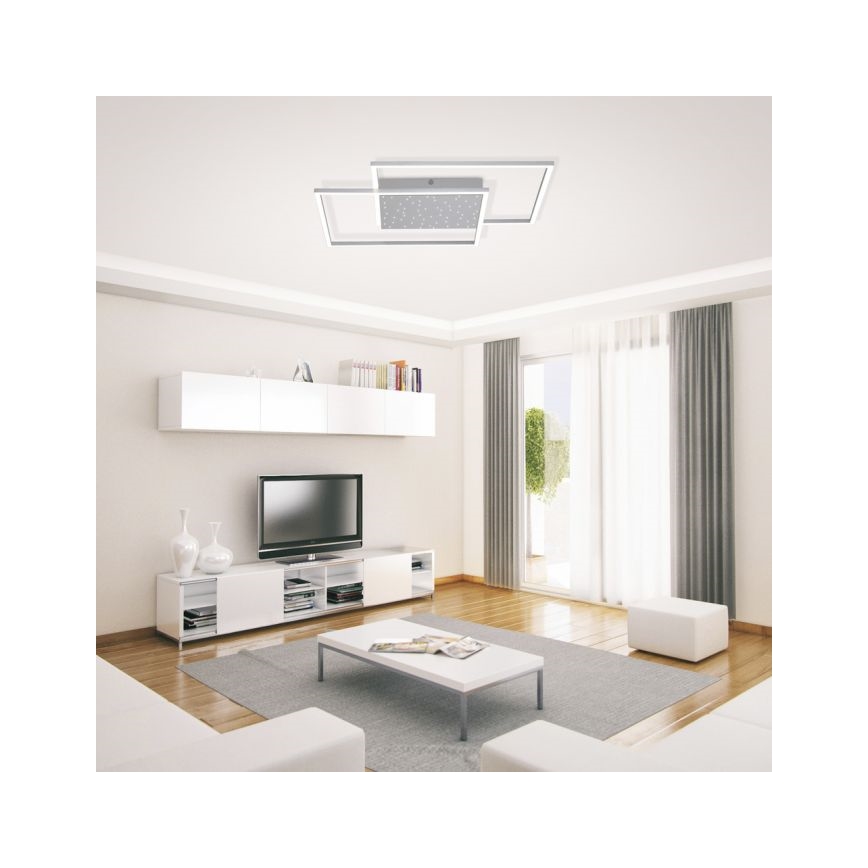 Paul Neuhaus 6024-55 - LED Zatemnitveni lestenec YUKI LED/49W/230V + Daljinski upravljalnik