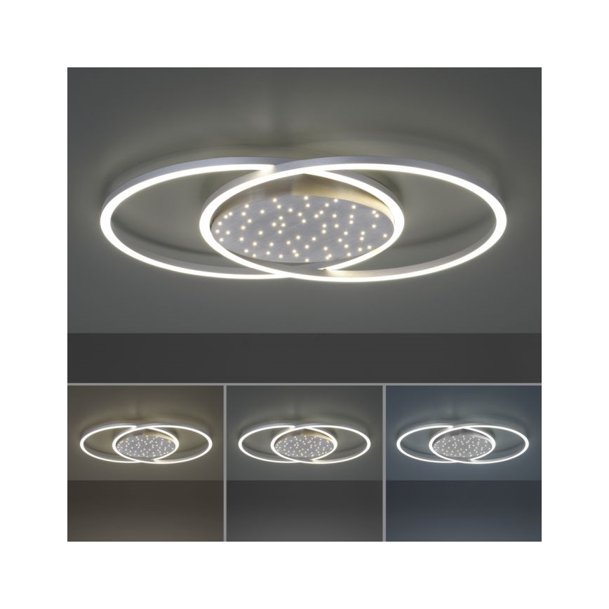 Paul Neuhaus 6025-55 - LED Zatemnitvena stropna svetilka YUKI LED/48W/230V + Daljinski upravljalnik