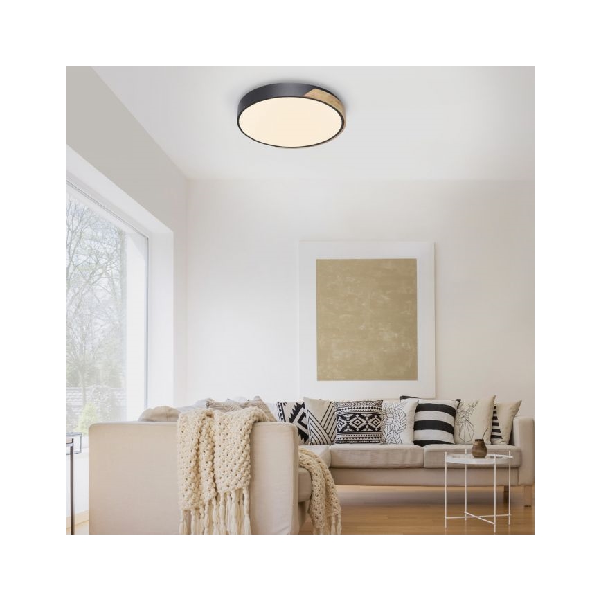 Paul Neuhaus 6071-18 - LED Zatemnitvena stropna svetilka Q-PIATO LED/35W/230V pr. 51 cm 2700-5000K Wi-Fi + Daljinski upravljalnik