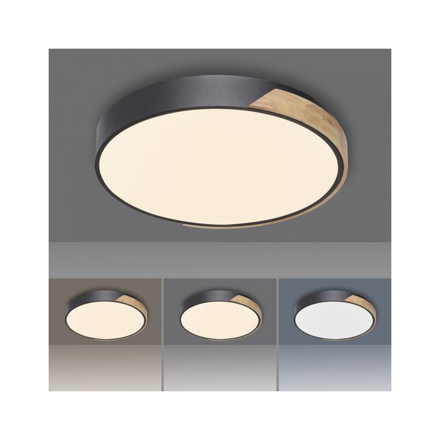 Paul Neuhaus 6071-18 - LED Zatemnitvena stropna svetilka Q-PIATO LED/35W/230V pr. 51 cm 2700-5000K Wi-Fi + Daljinski upravljalnik