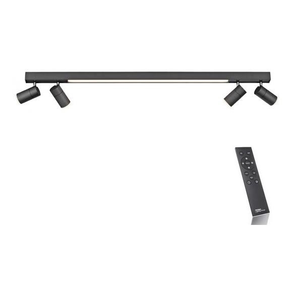 Paul Neuhaus 6121-13 - LED Zatemnitveni reflektor PURE 4xLED/4W/230V + LED/9W 2700-5000K + Daljinski upravljalnik