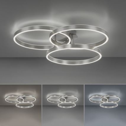 Paul Neuhaus 6233-55 - LED Zatemnitvena stropna svetilka PAAN LED/45,5W/230V 2700-5000K + Daljinski upravljalnik