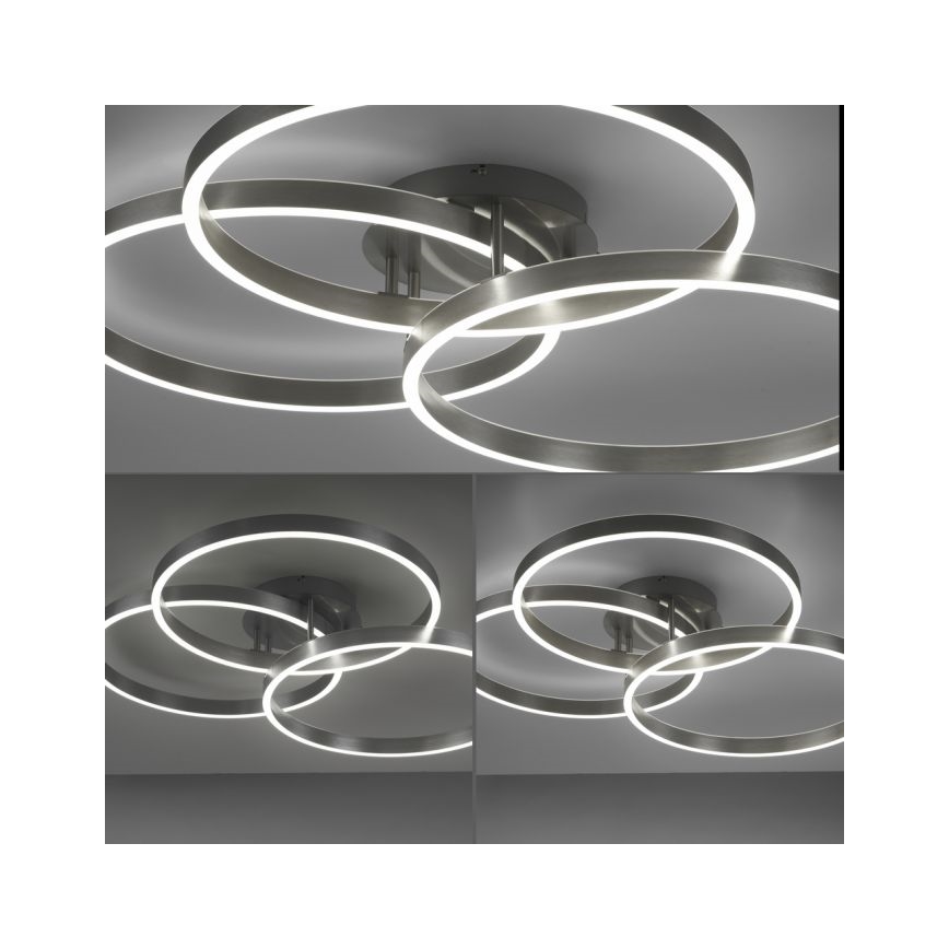 Paul Neuhaus 6233-55 - LED Zatemnitvena stropna svetilka PAAN LED/45,5W/230V 2700-5000K + Daljinski upravljalnik
