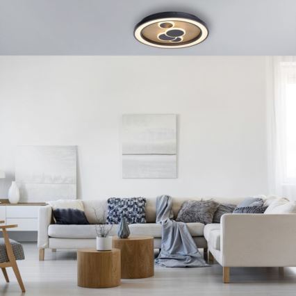 Paul Neuhaus 6284-79 - LED Stropna svetilka ELIZA LED/55,5W/230V pr. 60 cm hrast