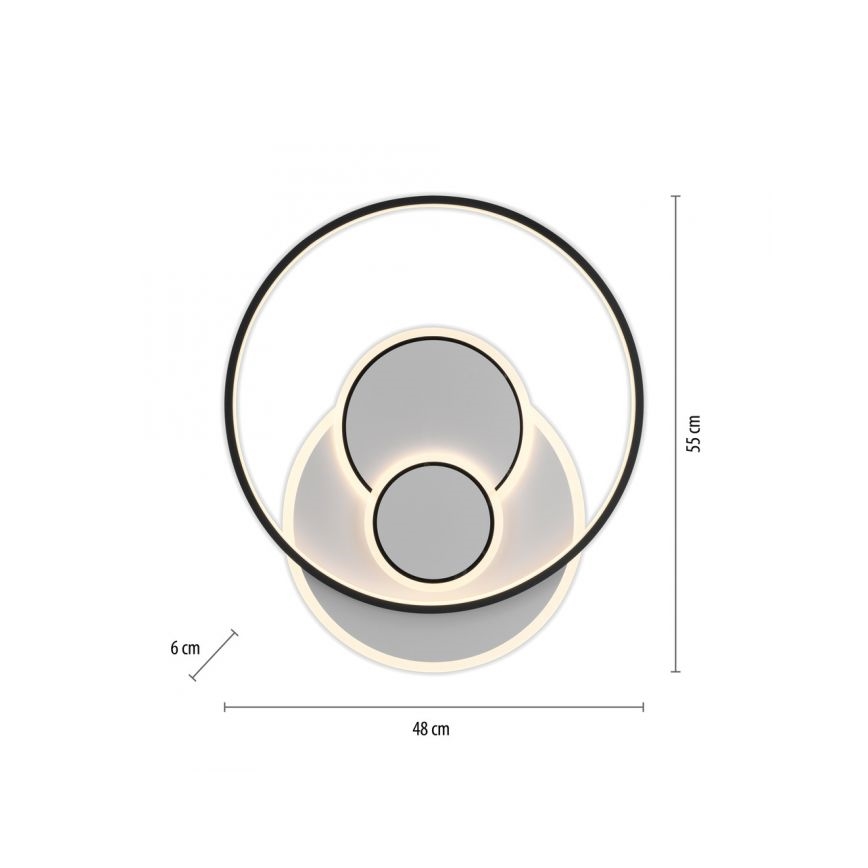 Paul Neuhaus 6392-16 - LED Stropna svetilka MAILAK LED/27W/230V