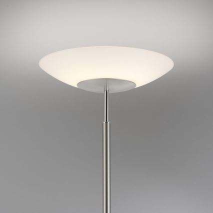 Paul Neuhaus 655-55 - LED Zatemnitvena talna svetilka ALFRED 1xLED/28W+1xLED/4W/230V sijajni krom