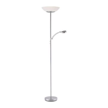 Paul Neuhaus 655-55 - LED Zatemnitvena talna svetilka ALFRED 1xLED/28W+1xLED/4W/230V sijajni krom