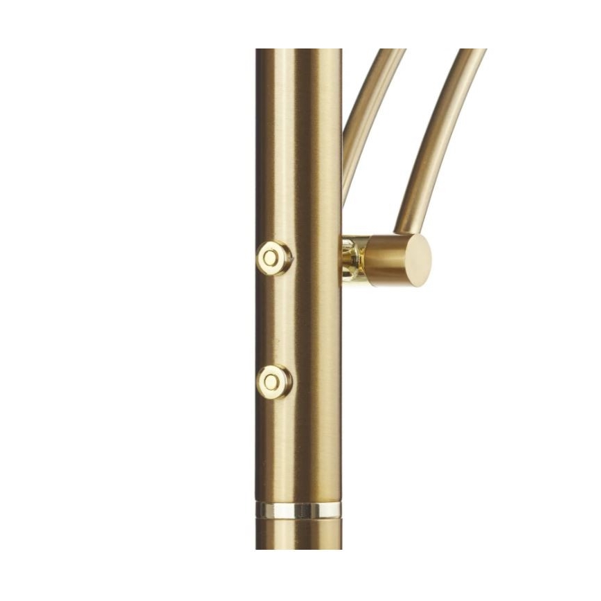 Paul Neuhaus 655-60 - Zatemnjevalna LED stoječa svetilka ALFRED LED/28W/230V+LED/4W/230V medenina