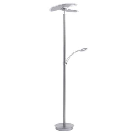 Paul Neuhaus 673-55 - LED Zatemnitvena talna svetilka ARTUR 2xLED/21W/230V+1xLED/6W sijajni krom