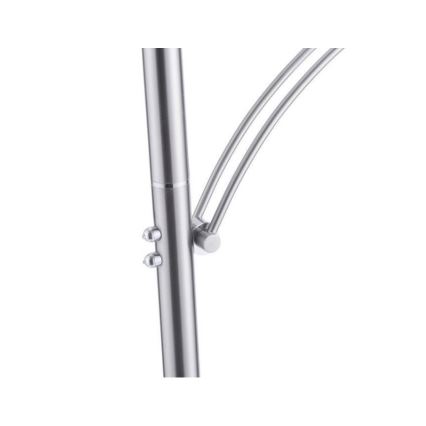 Paul Neuhaus 673-55 - LED Zatemnitvena talna svetilka ARTUR 2xLED/21W/230V+1xLED/6W sijajni krom