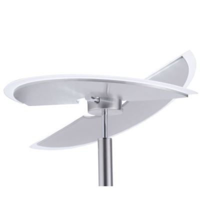Paul Neuhaus 673-55 - LED Zatemnitvena talna svetilka ARTUR 2xLED/21W/230V+1xLED/6W sijajni krom