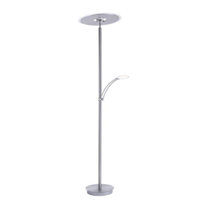 Paul Neuhaus 673-55 - LED Zatemnitvena talna svetilka ARTUR 2xLED/21W/230V+1xLED/6W sijajni krom