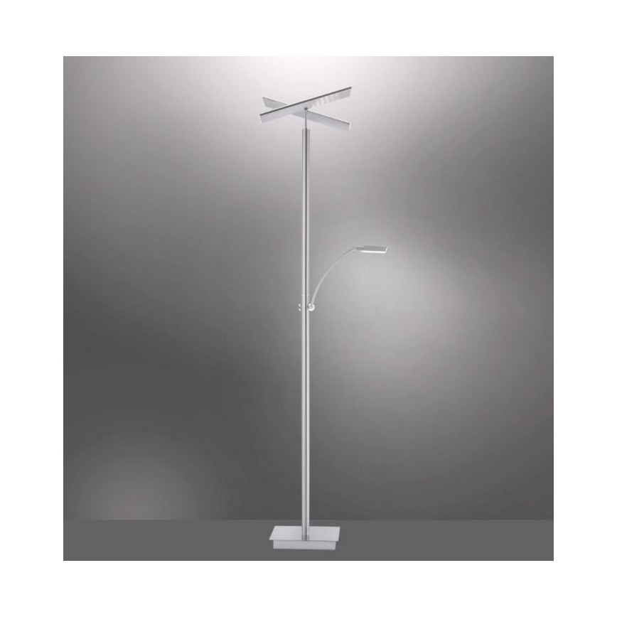 Paul Neuhaus 687-55 - LED Zatemnitvena talna svetilka ARTUR 2xLED/27W + 1xLED/6W