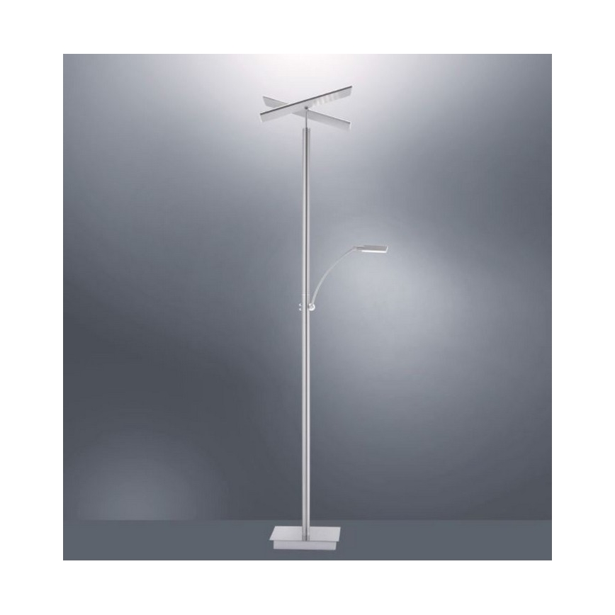 Paul Neuhaus 687-55 - LED Zatemnitvena talna svetilka ARTUR 2xLED/27W + 1xLED/6W