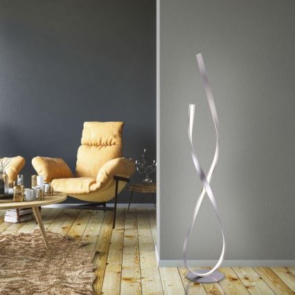 Paul Neuhaus 720-55 - LED Zatemnitvena talna svetilka LINDA LED/27W/230V sijajni krom