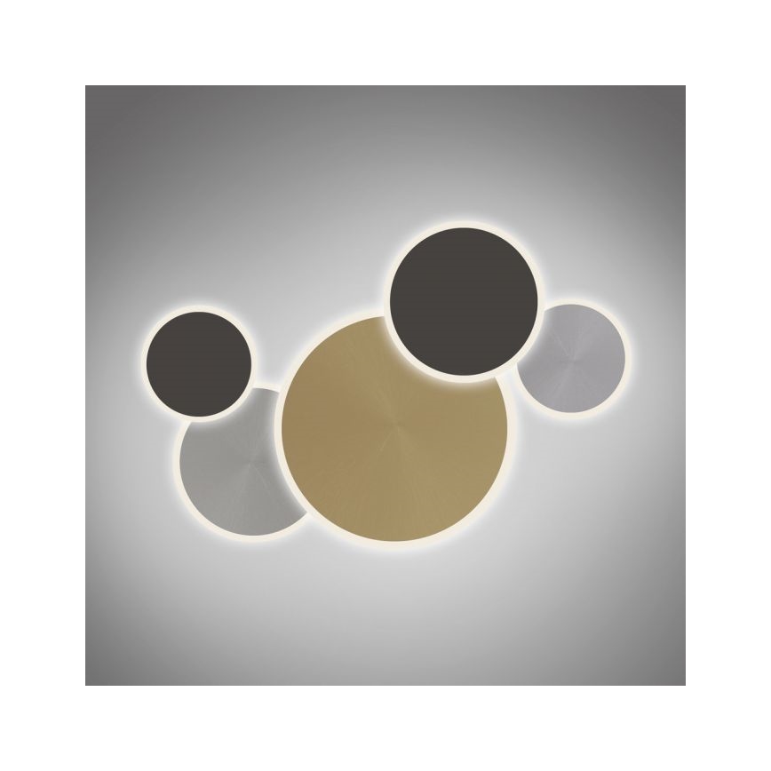 Paul Neuhaus 8008-70 - LED Zatemnitvena stropna svetilka Q-PIATO LED/49W/230V 2700-5000K Wi-Fi + Daljinski upravljalnik