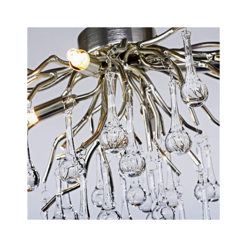 Paul Neuhaus 8090-55 - Nadgradni lestenec ICICLE 4xG9/40W/230V 30x60 cm sijajni krom