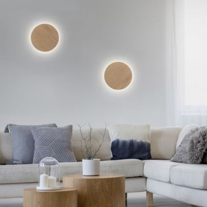 Paul Neuhaus 8152-79 - LED Zatemnitvena stenska svetilka PUNTUA LED/1W/3,7V 2200 mAh + Daljinski upravljalnik